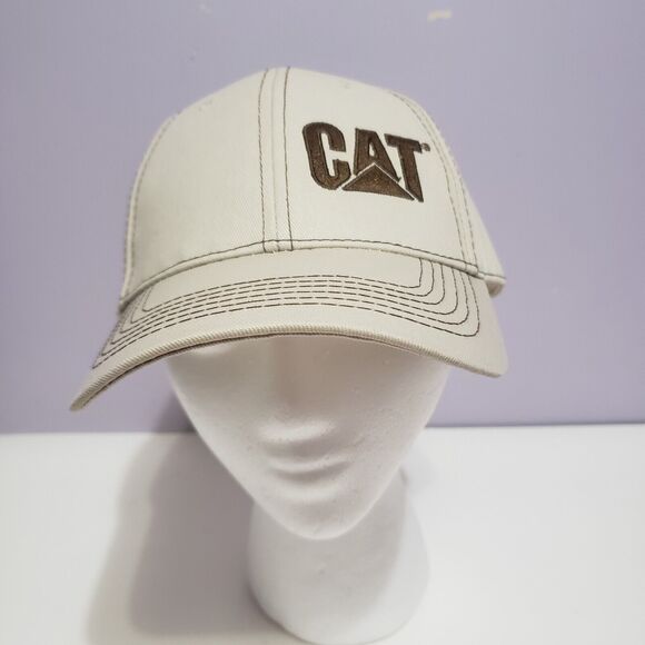 CAT Tan Adjustable Cap ( Caterpillar Inc  ) - Picture 1 of 7